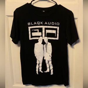 🚫SOLD🚫 BLAQK AUDIO  Synth Pop Electro Band T-Shirt